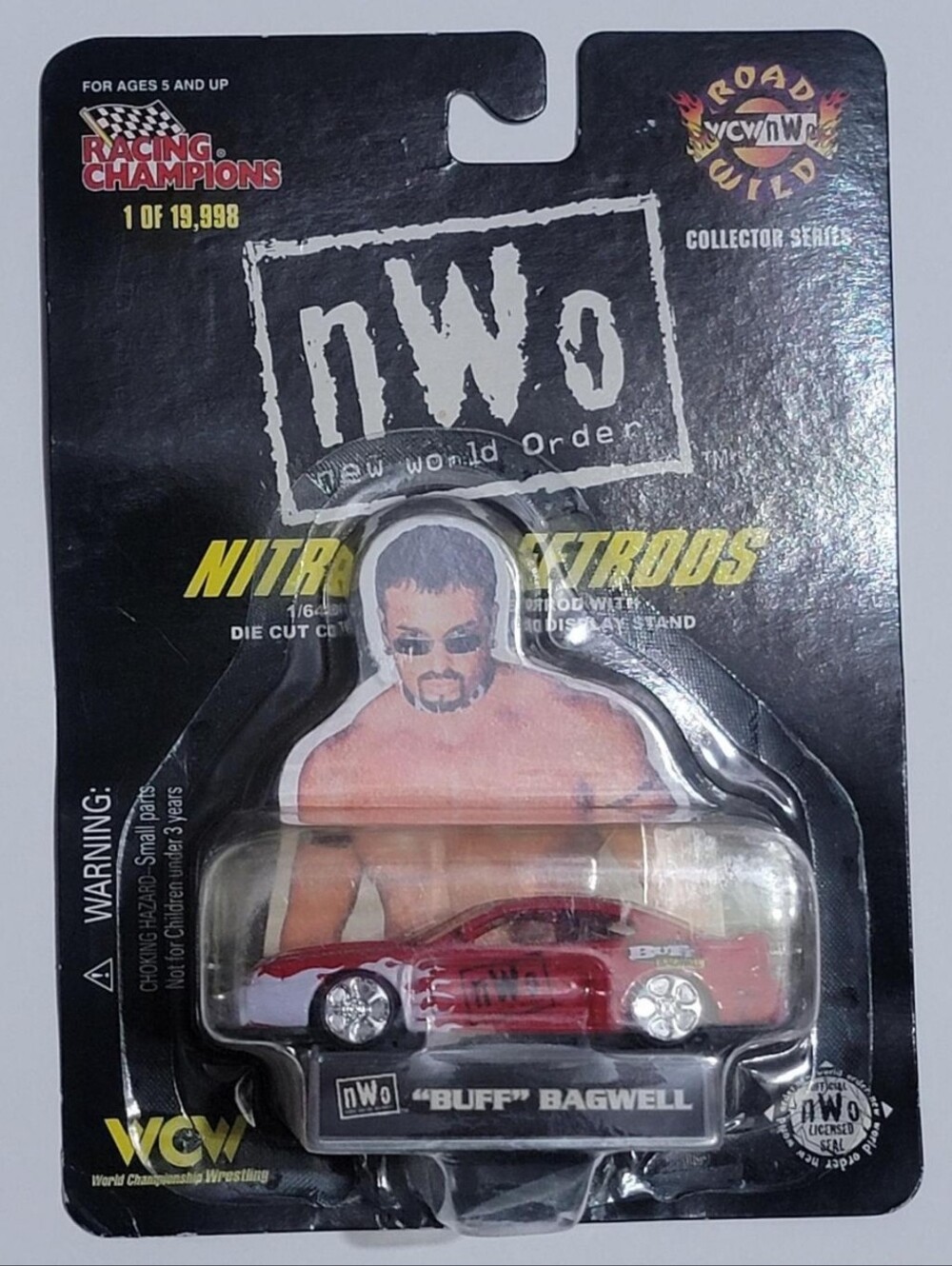 "Buff" Bagwell nWo Nitro-Street Rods Die Cast Car by Racing Champions